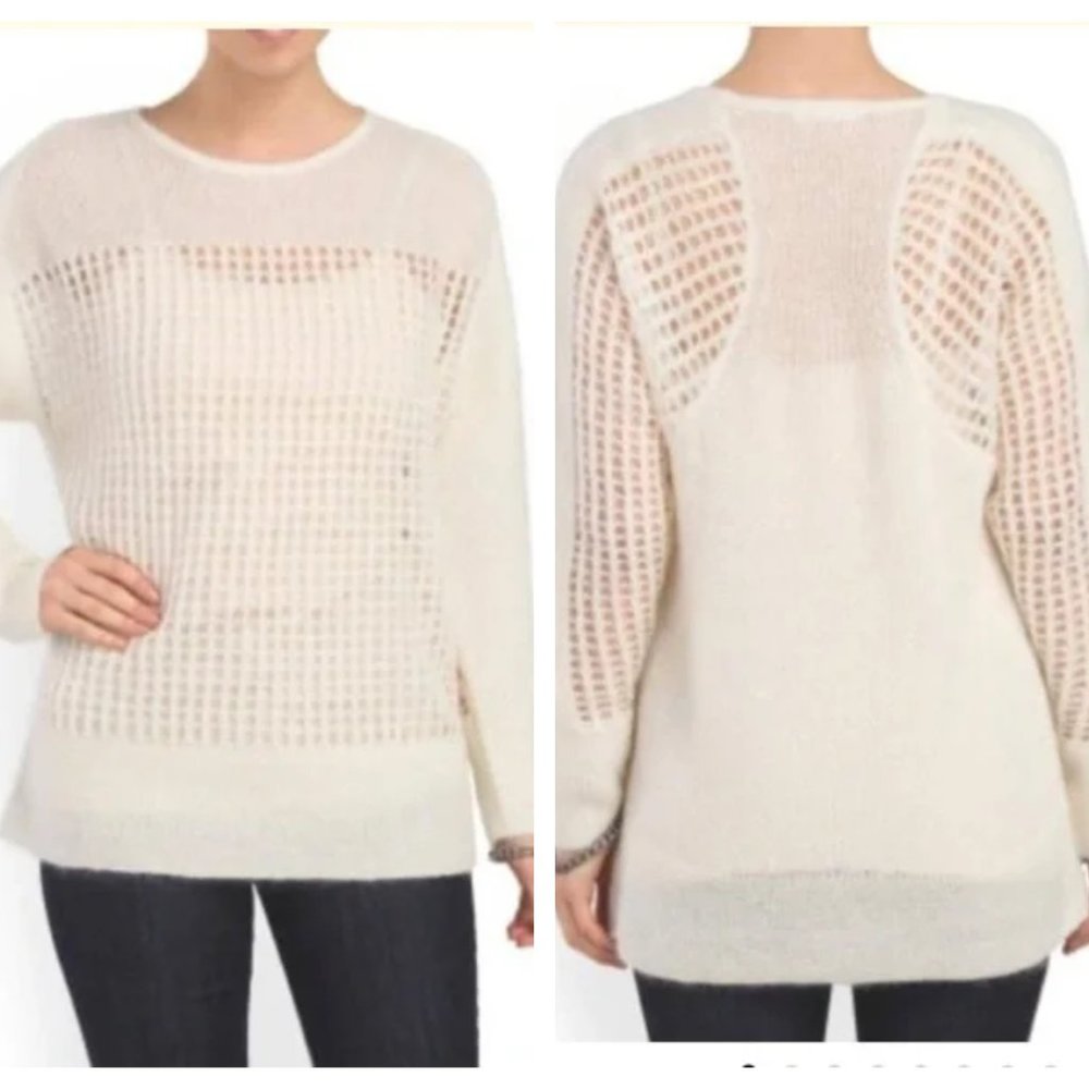 Helmut Lang Cream Sweater